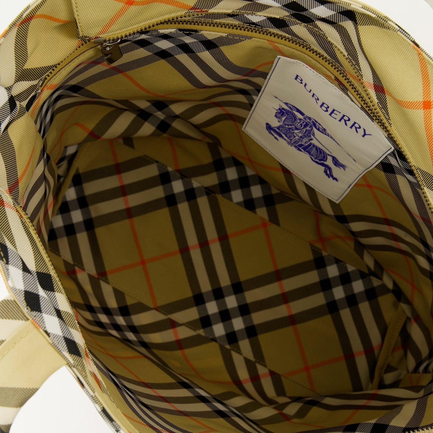 Check Tote Bag