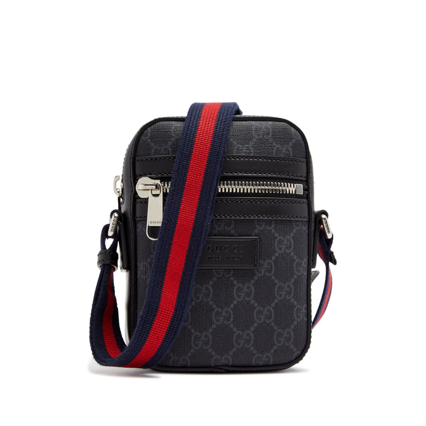 GG Supreme Small Crossbody Bag – Black Canvas