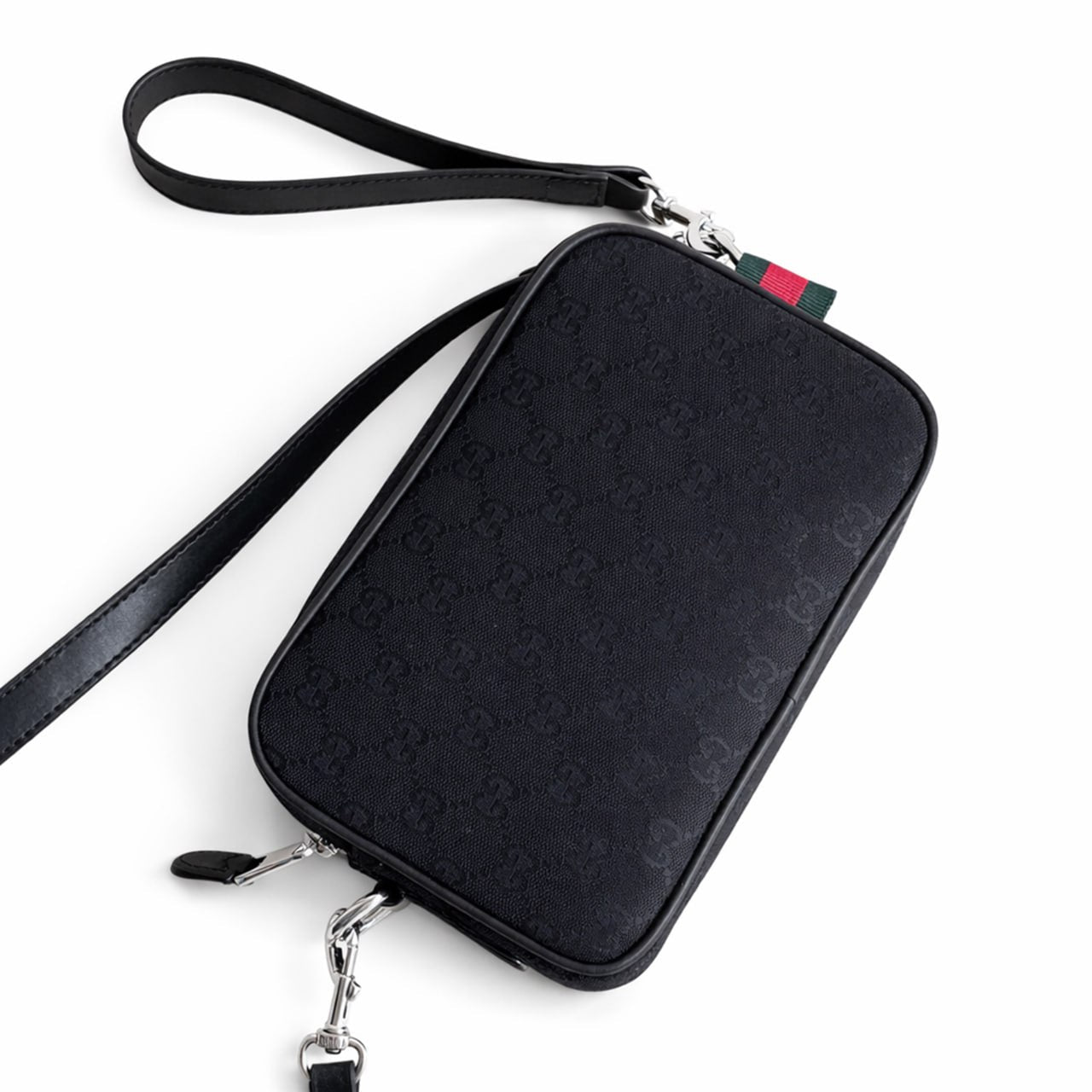 GG Supreme Canvas Mini Shoulder Bag – Black