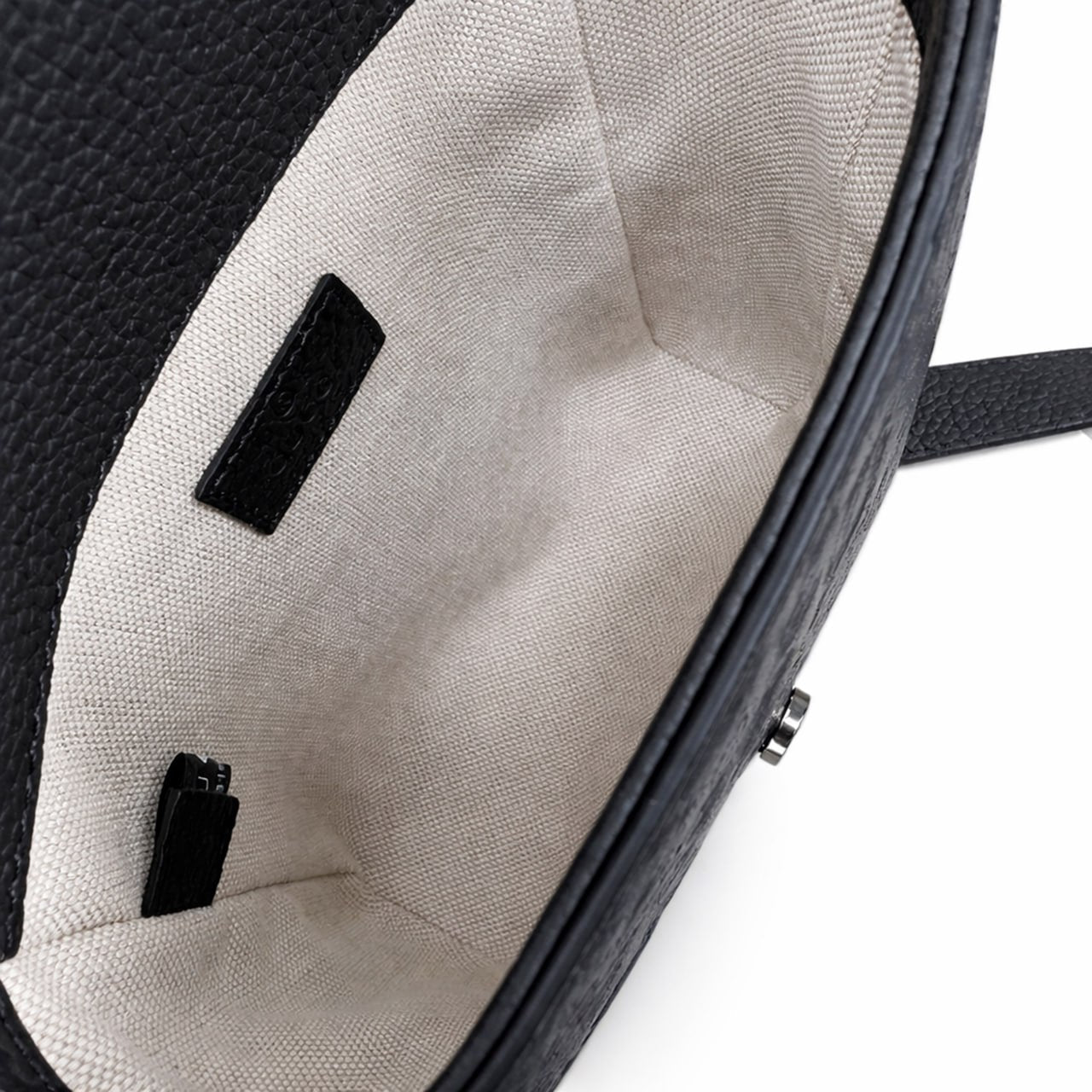 Gucci Embossed GG Leather Mini Crossbody Bag – Black