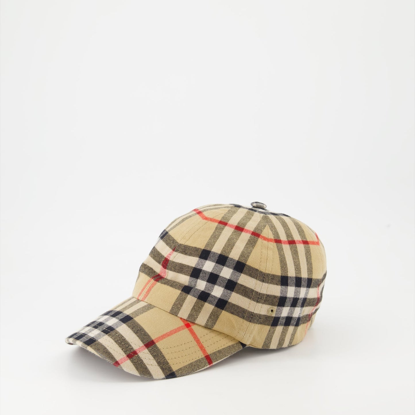 Checked Cap