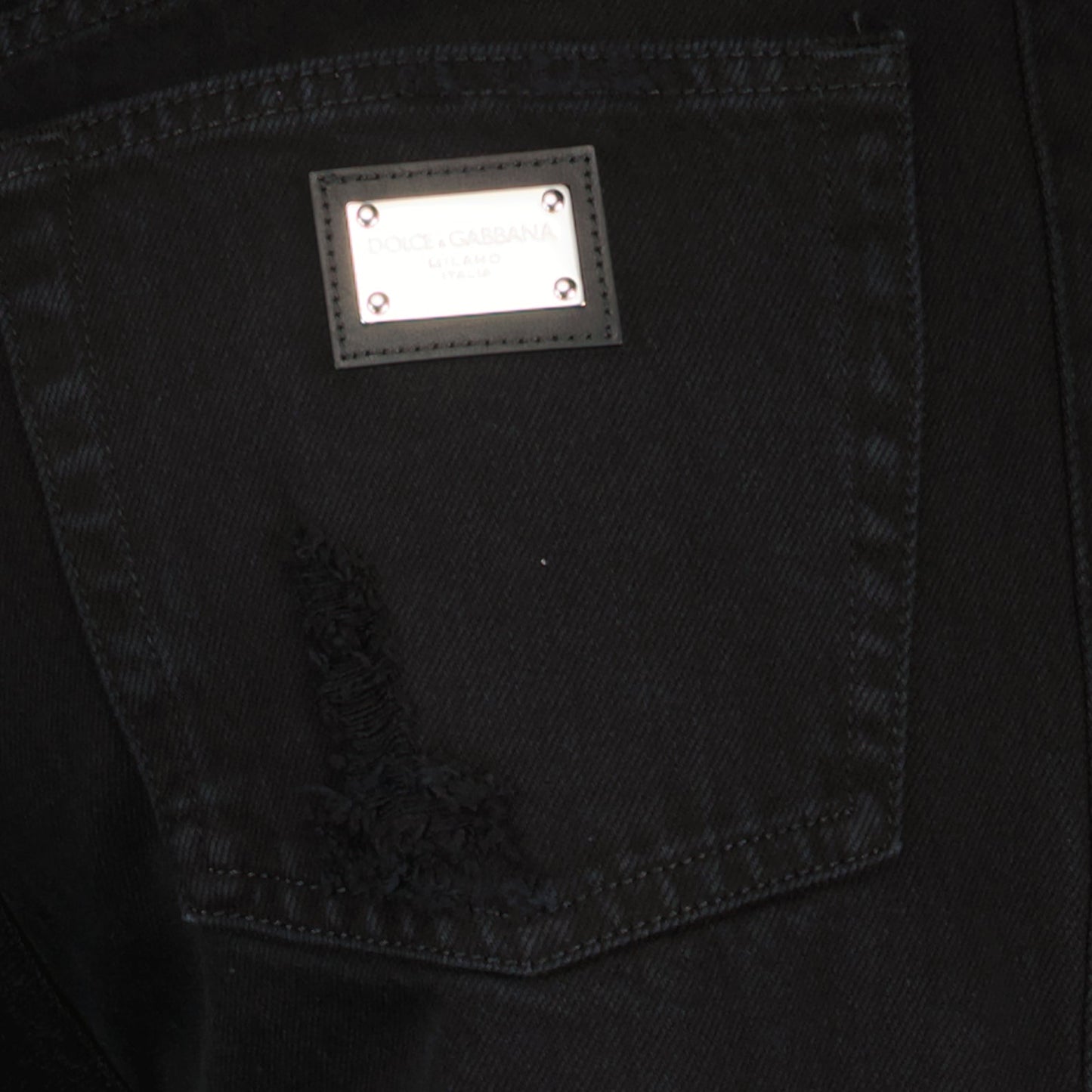 Black Straight Jeans