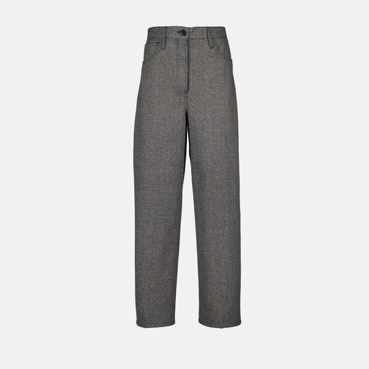 Checked Pants