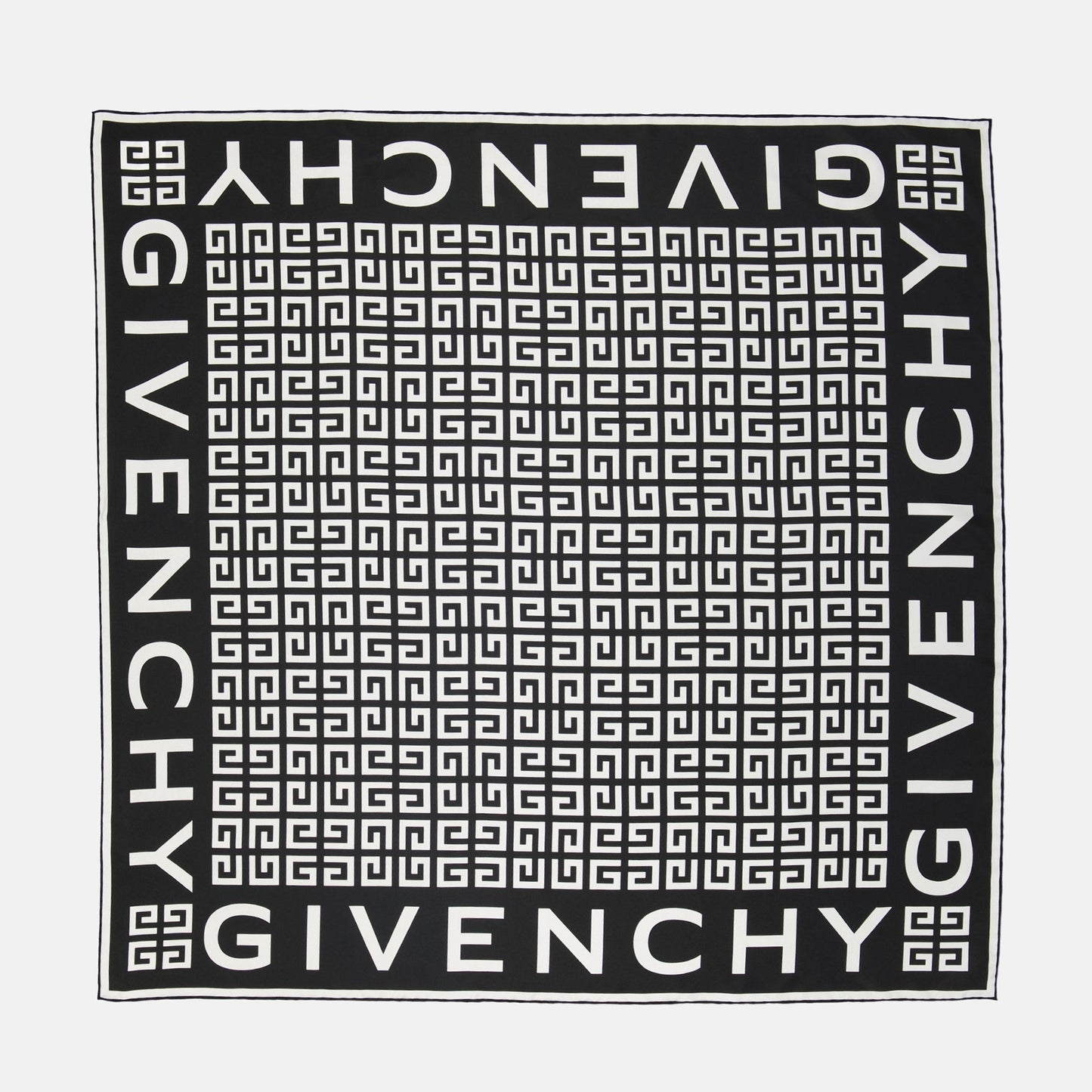 4G Silk Scarf