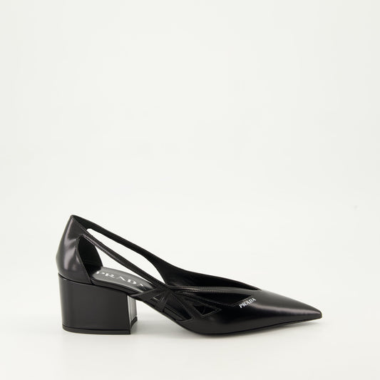 Glossy Leather Pumps