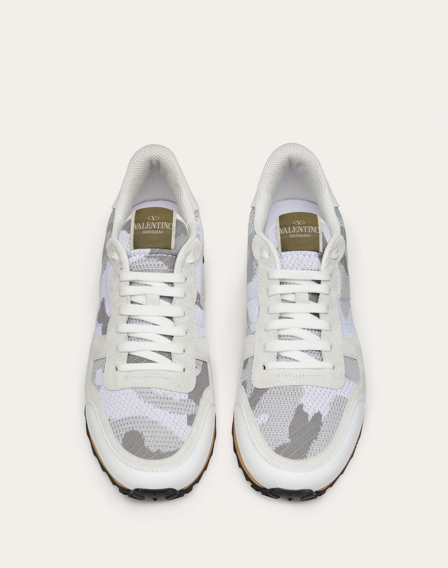 Mesh Fabric Camouflage Rockrunner Sneaker