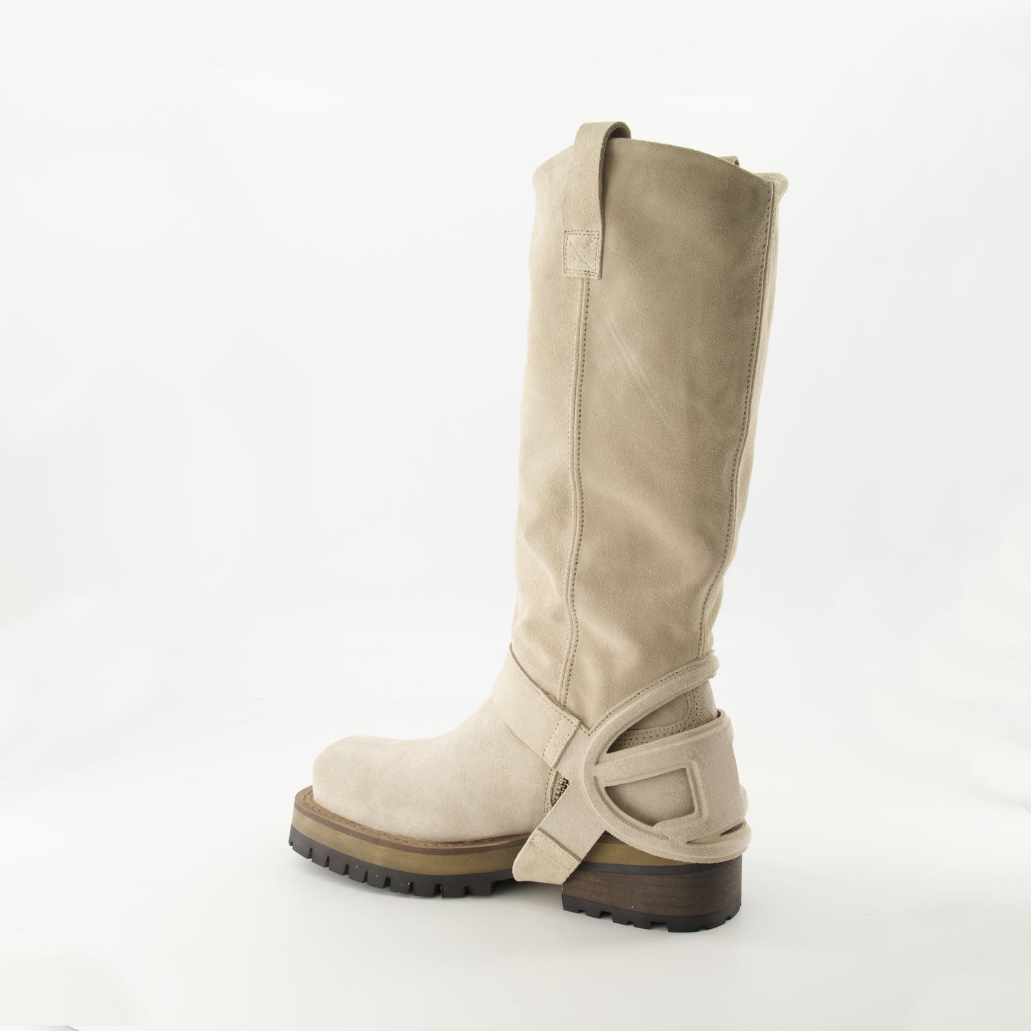 Suede Western Boots