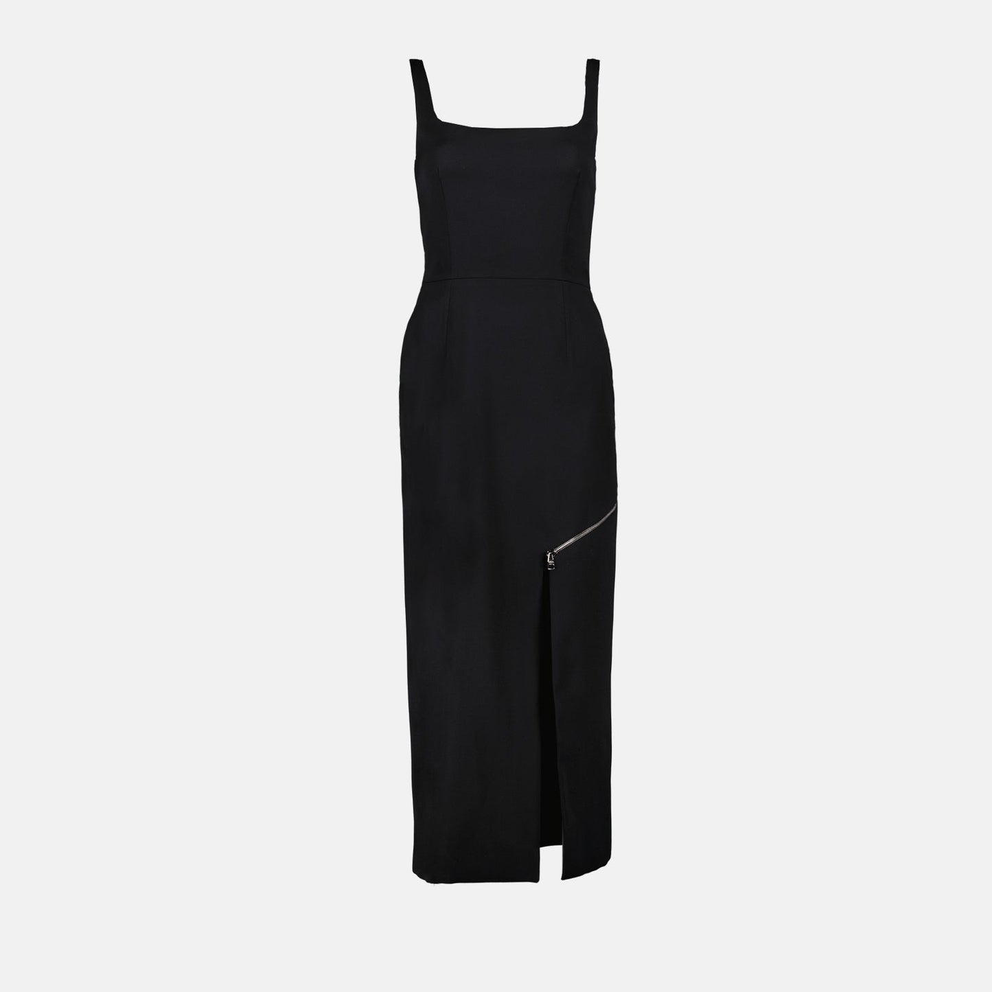 Slit pencil dress