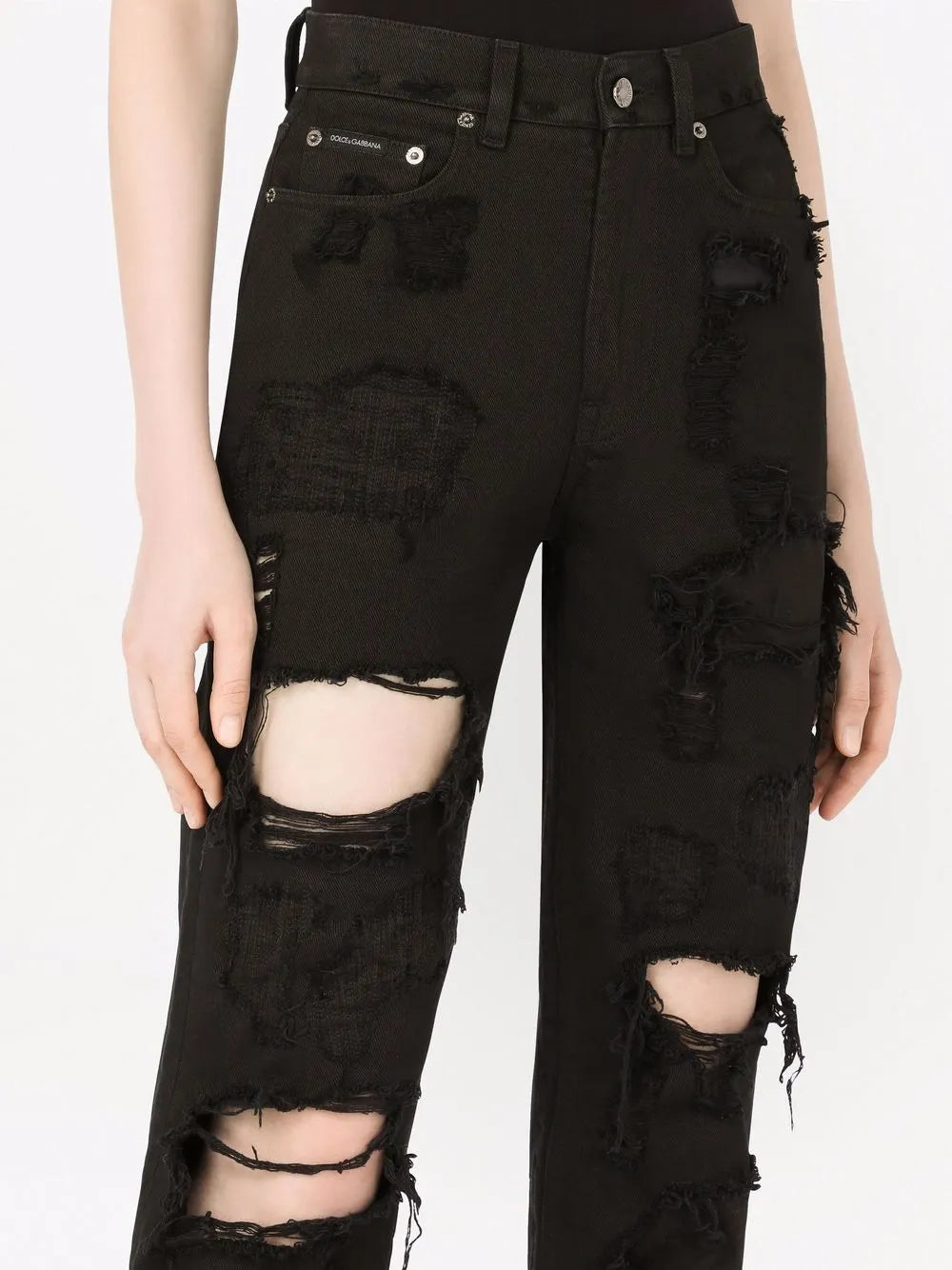 Black Straight Jeans