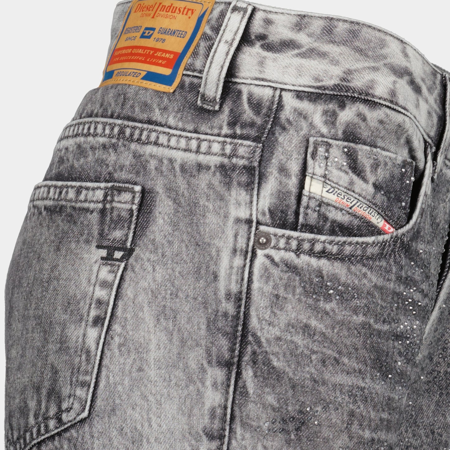 1989 D-Mine Rhinestone Jeans