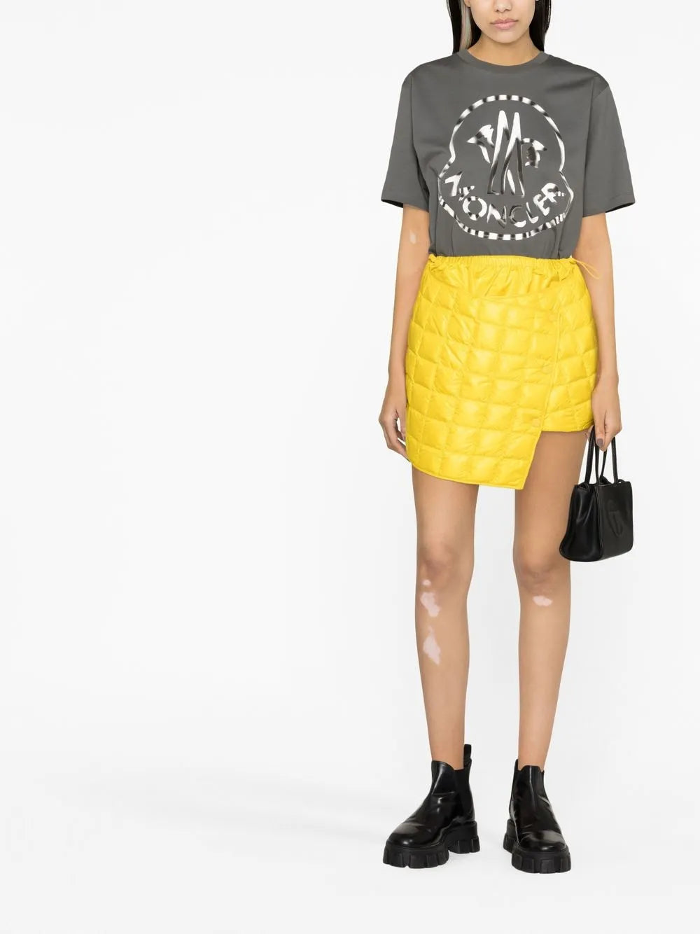 Quilted Mini Skirt