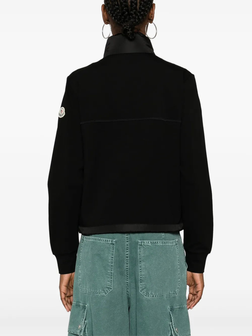 Two-tone quilted jacket