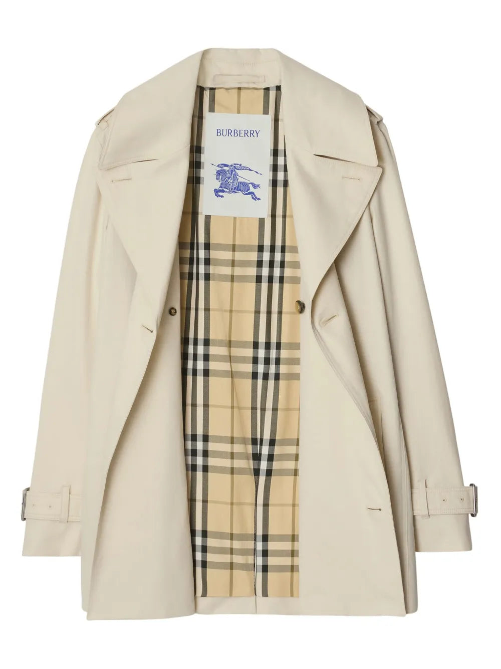 Gabardine Trench Coat