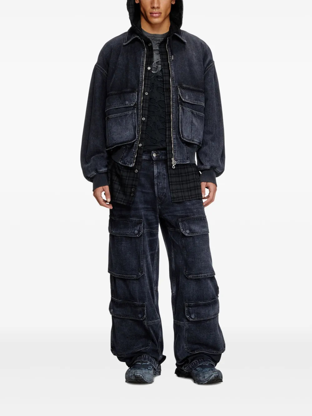 D-Kurz Denim Bomber