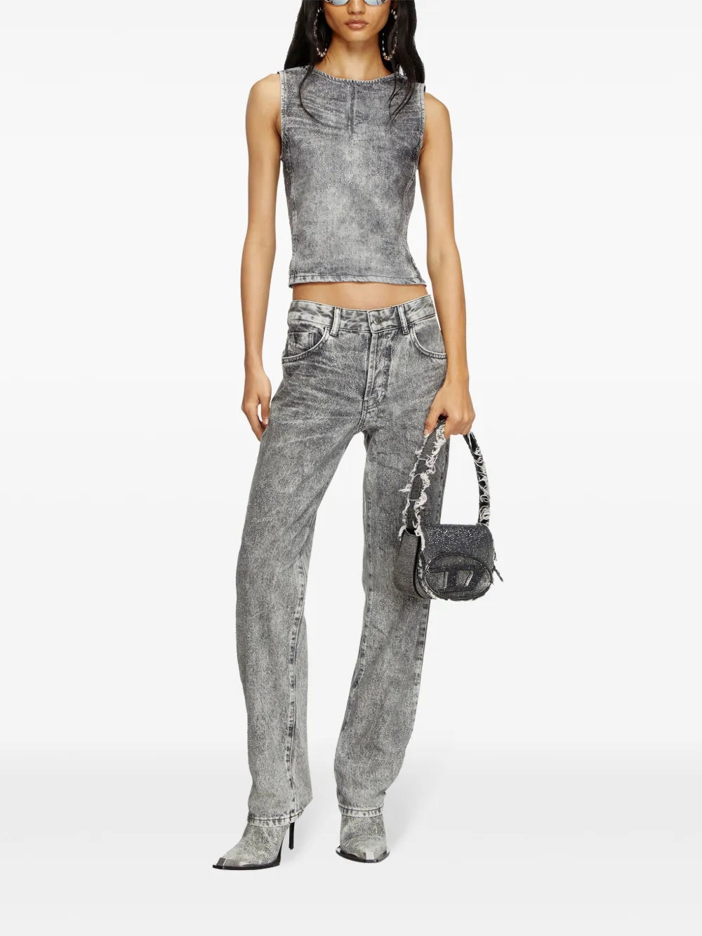 1989 D-Mine Rhinestone Jeans