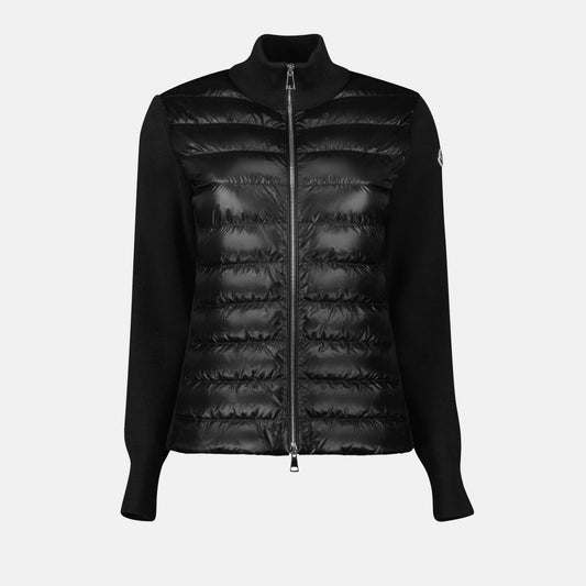 Two-tone quilted jacket