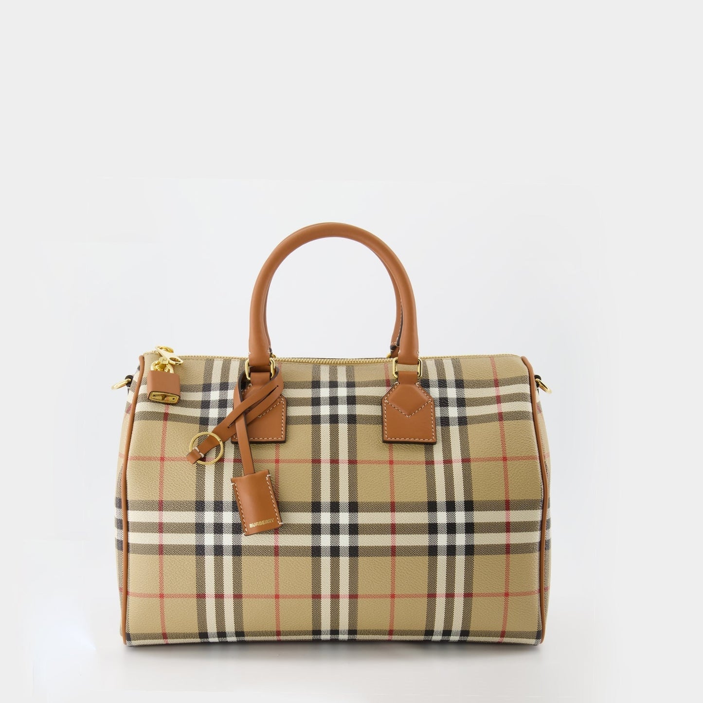 Checked Bowling Bag