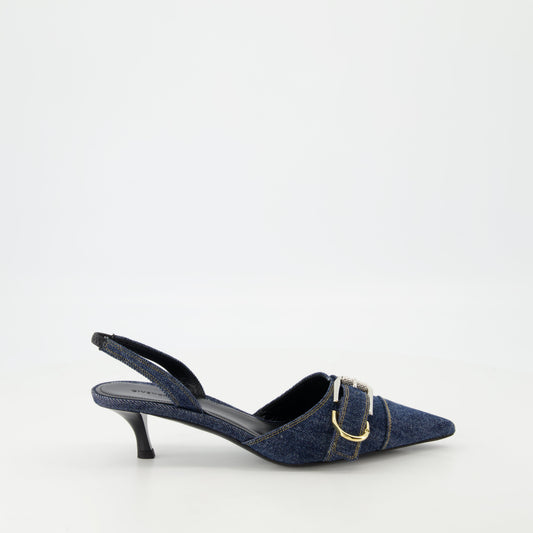 Voyou Denim Heels