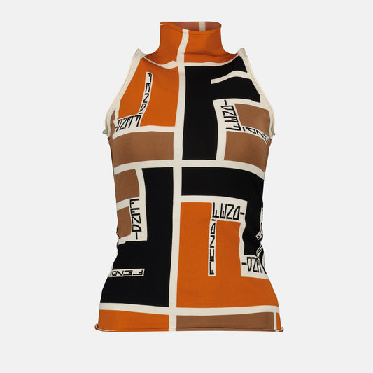 Sleeveless Top in Lycra®