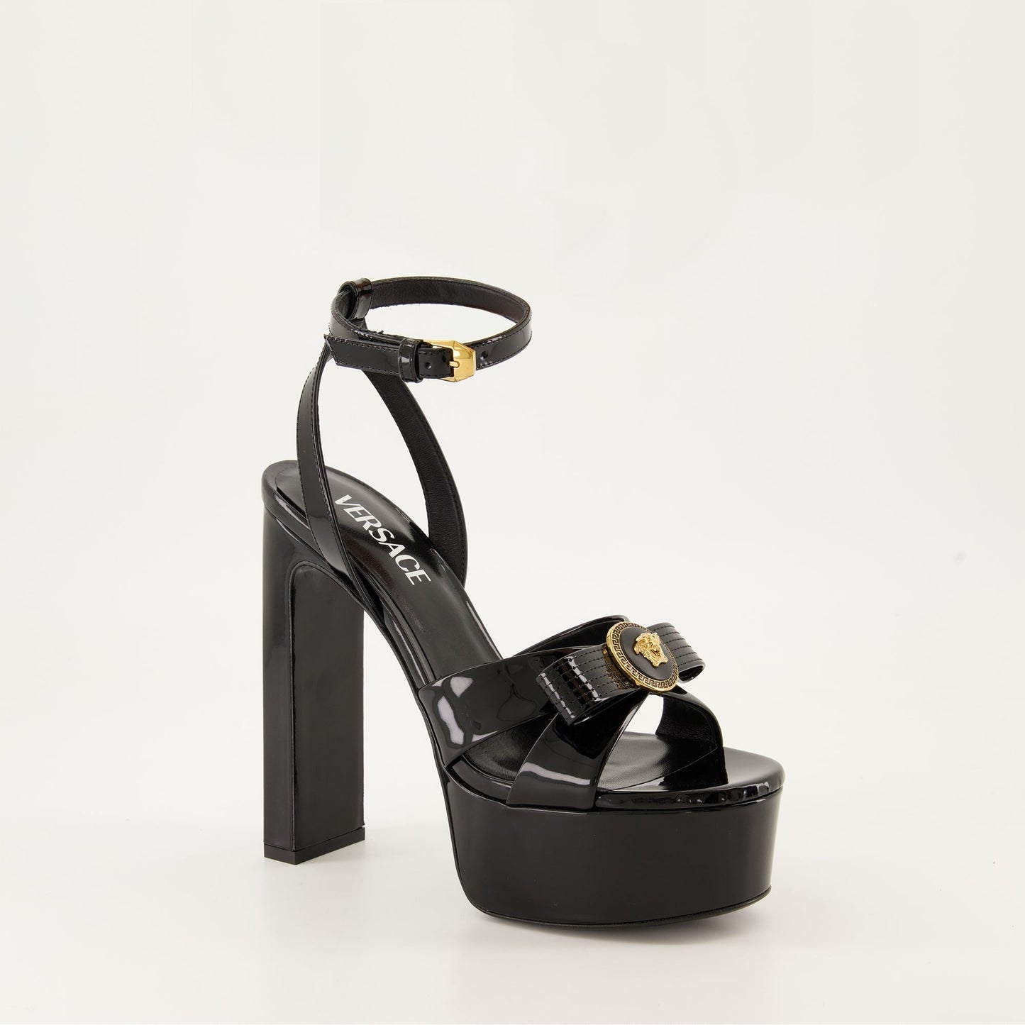 Gianni Ribbon Heeled Sandals