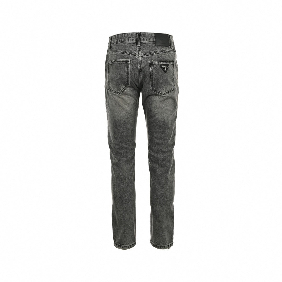 Washed Black Slim Fit Denim Jeans
