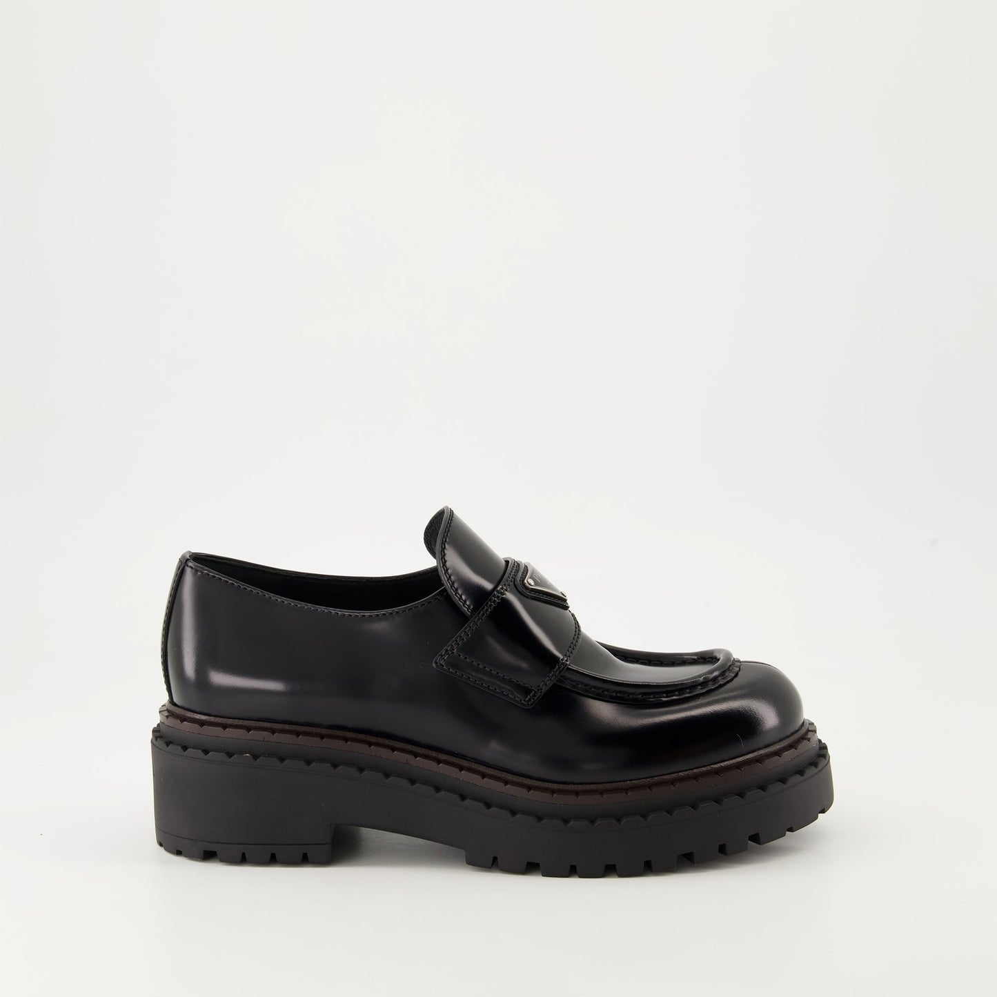 Chocolate Leather Loafers