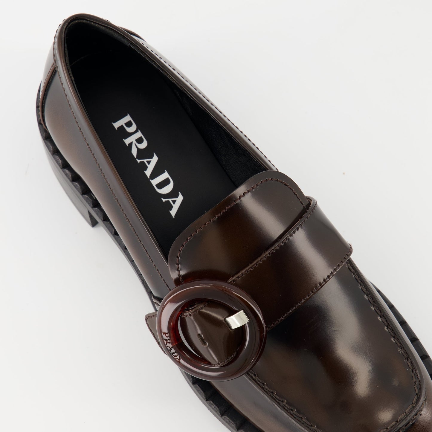 Brown loafers
