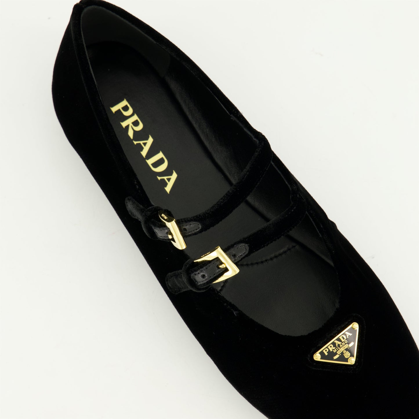 Velvet Ballet Flats