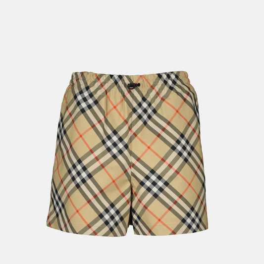 Check Plaid Shorts