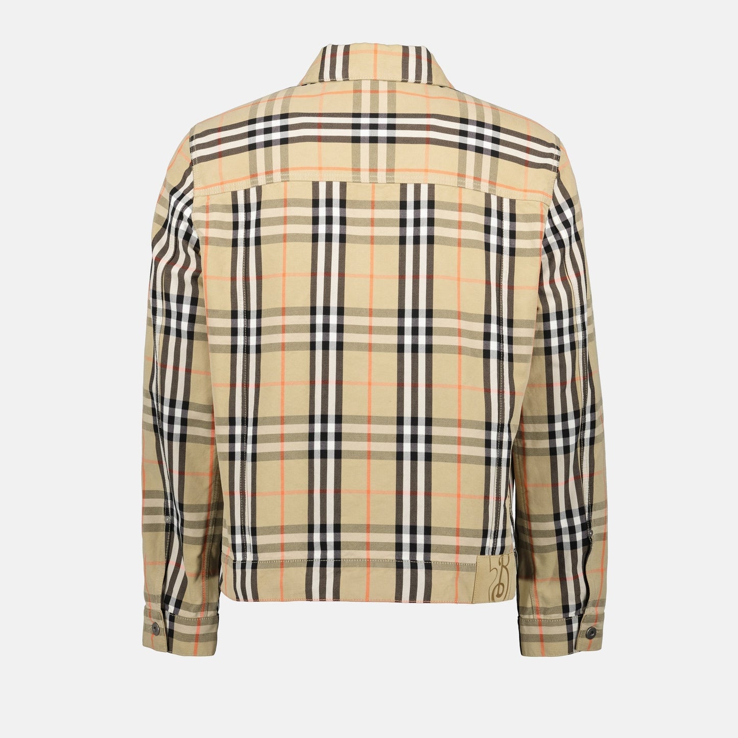 Plaid Denim Jacket