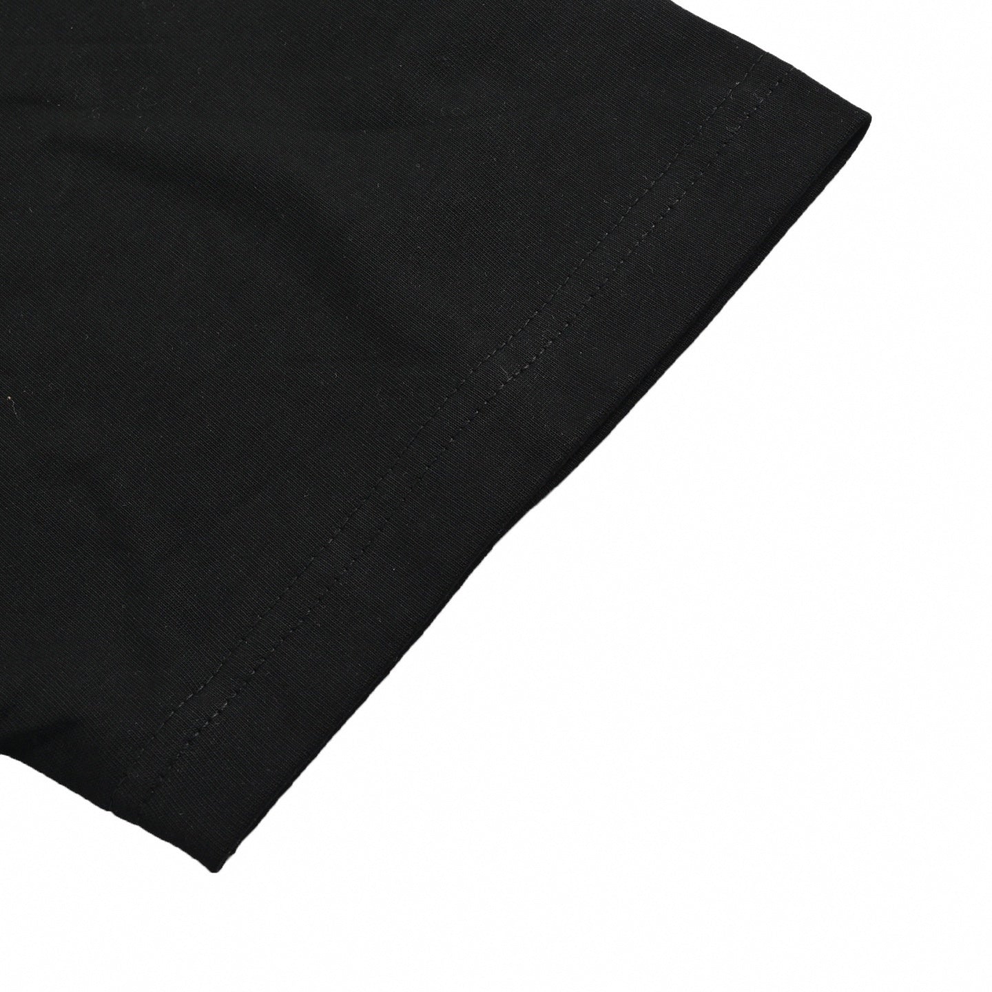 Distressed BB Paris Appliqué T-Shirt | Black