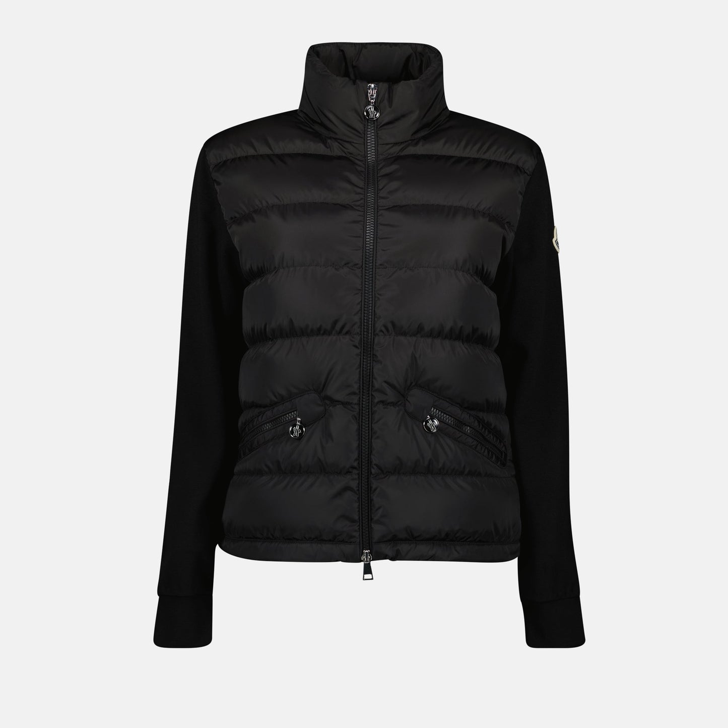 Two-tone quilted jacket