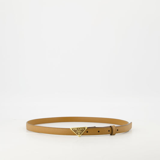 Saffiano Slim Belt