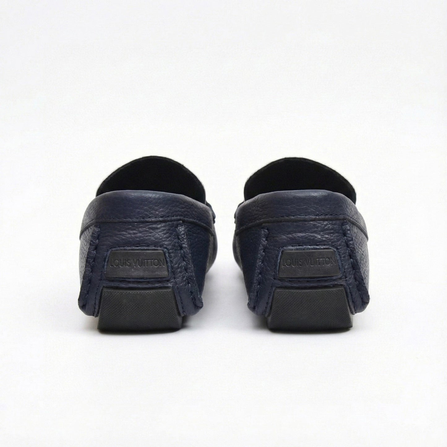 Monogram Denim Driving Moccasins