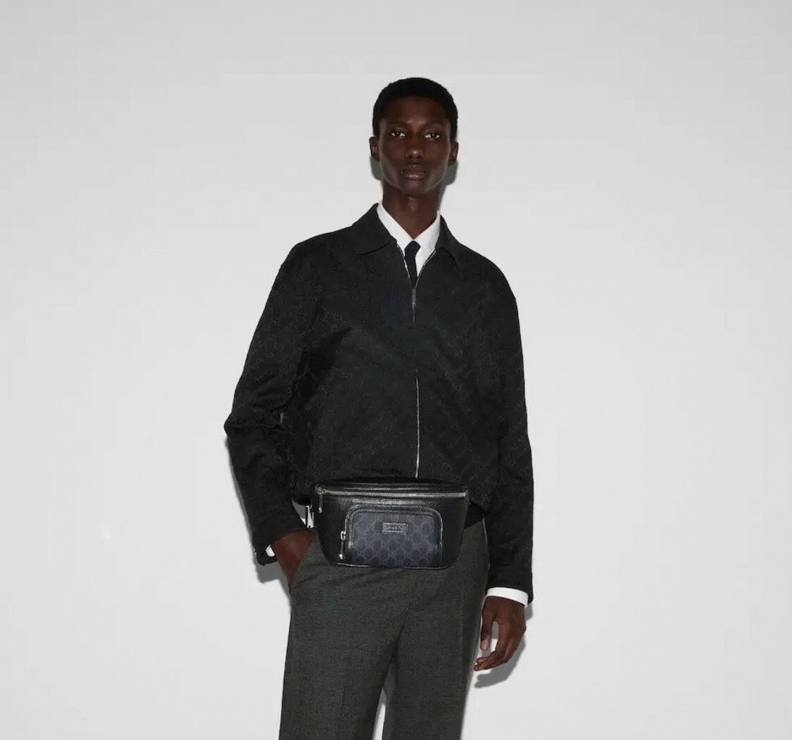 GG supreme belt bag