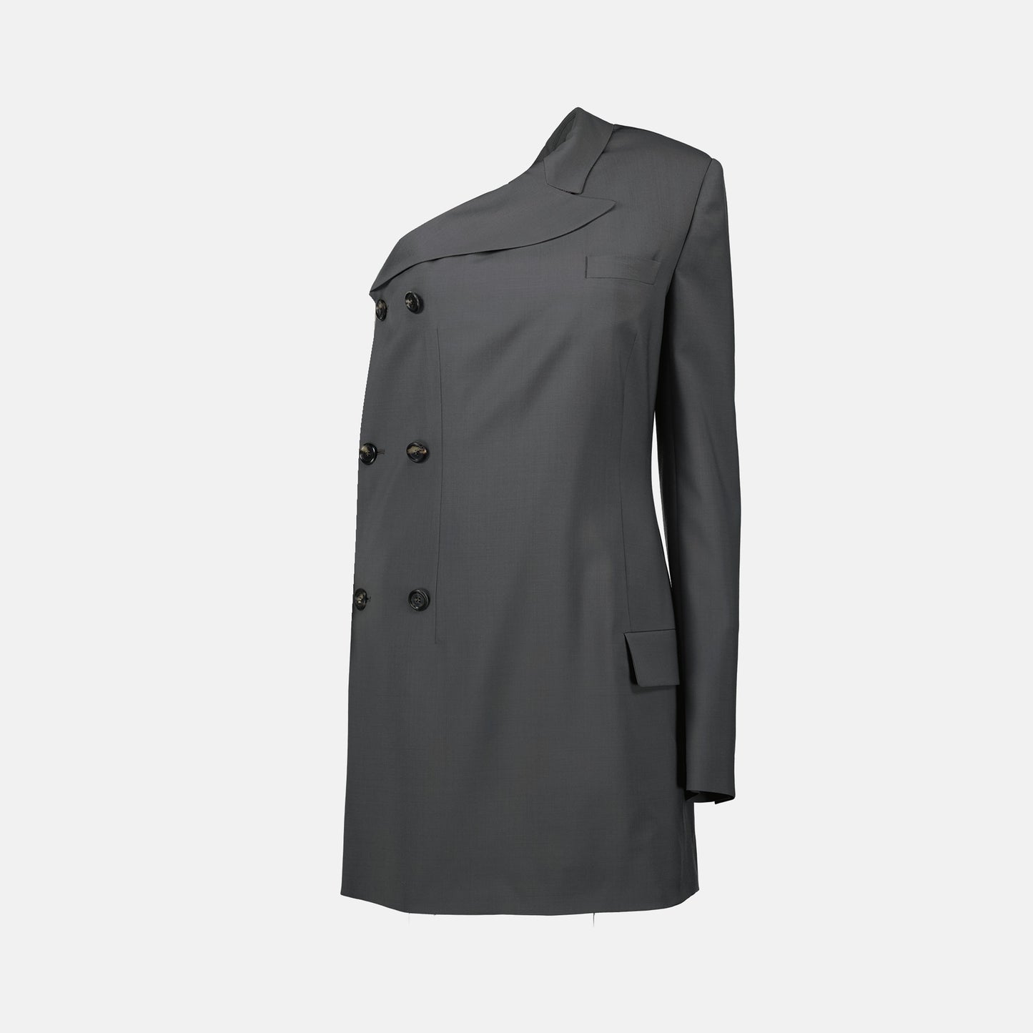 Asymmetrical Blazer Dress
