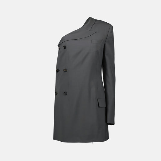 Asymmetrical Blazer Dress
