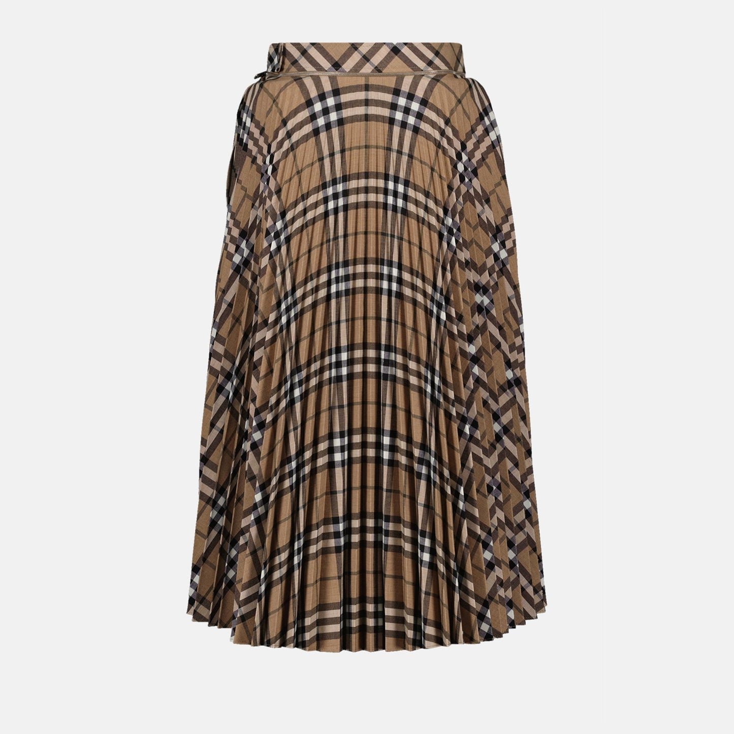 Checked Skirt
