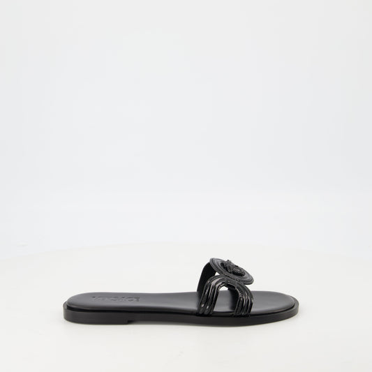 Medusa '95 Leather Slippers