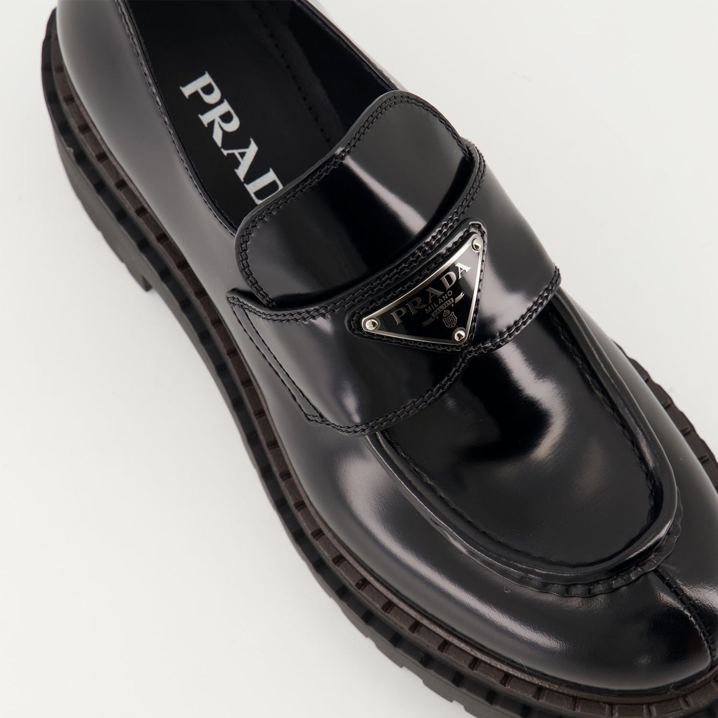 Chocolate Leather Loafers