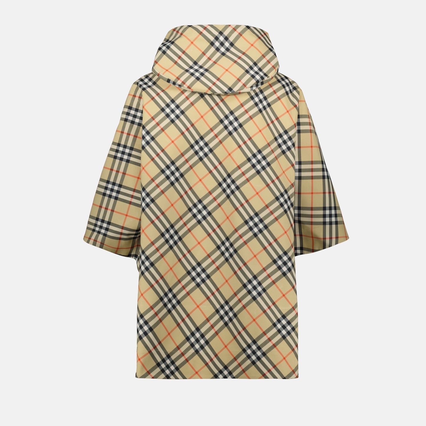 Check Plaid Cape