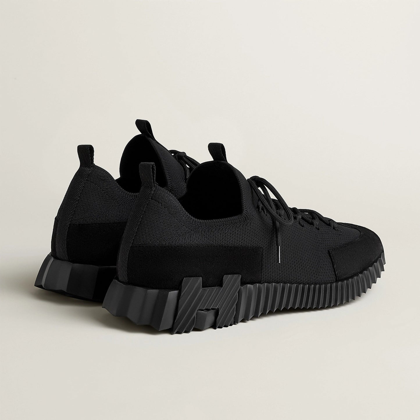 Lift Knit Slip-On Sneakers in Black