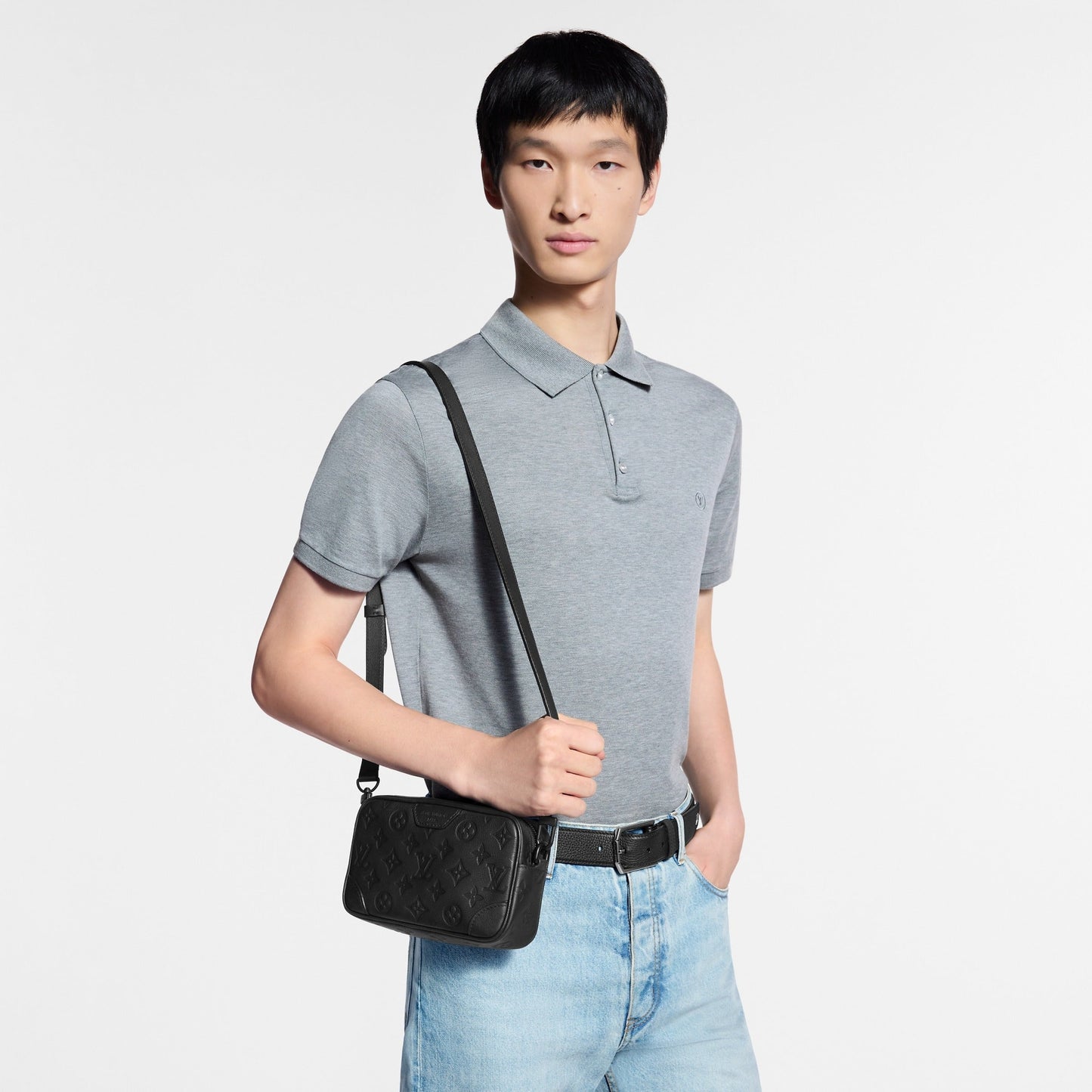 Trocadéro Wearable Wallet in Monogram Shadow