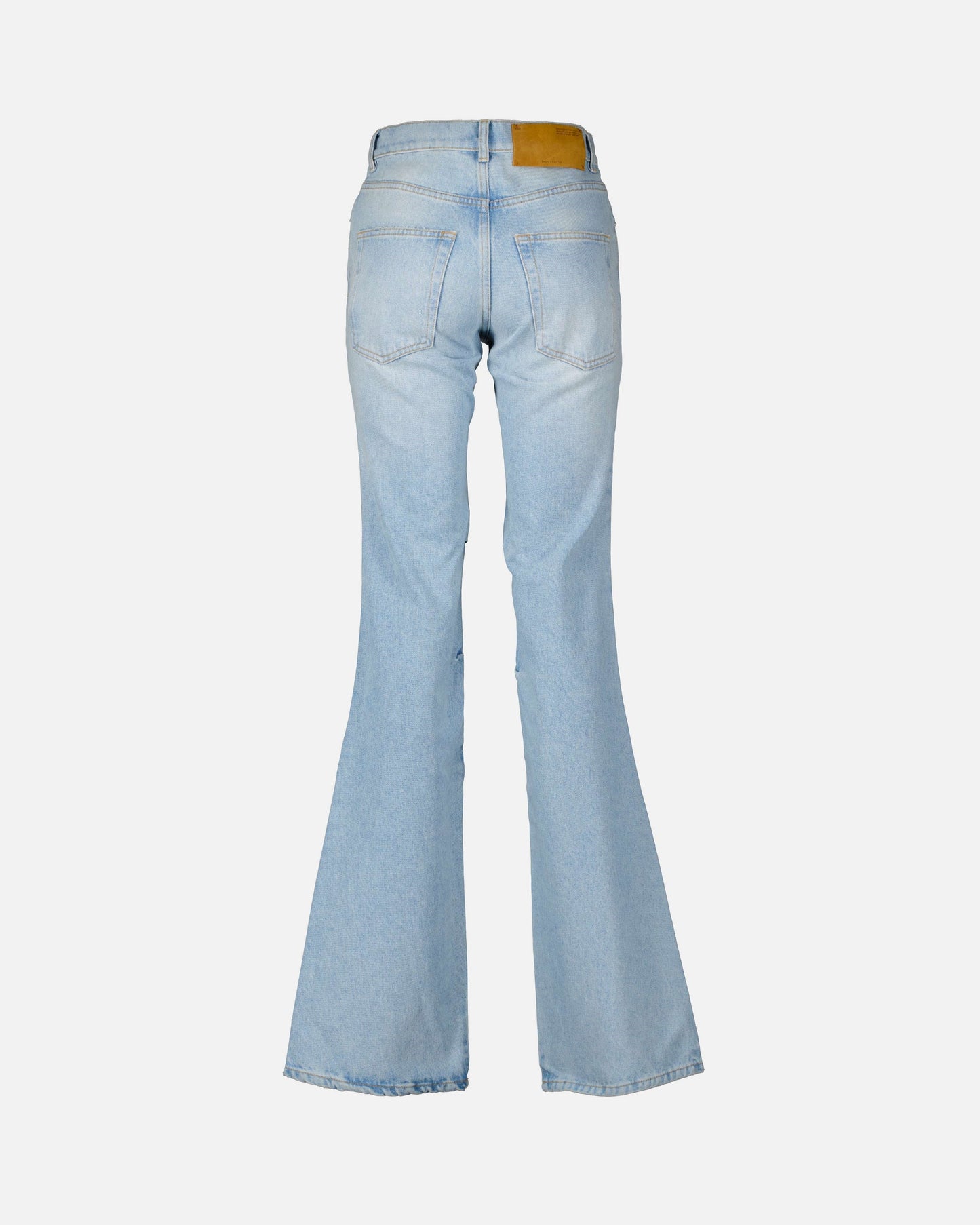Faded Denim Pants