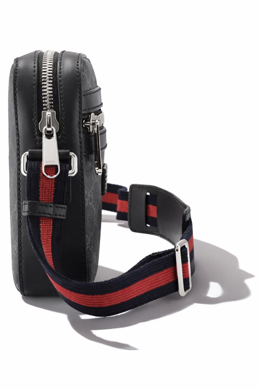 GG Supreme Small Crossbody Bag – Black Canvas
