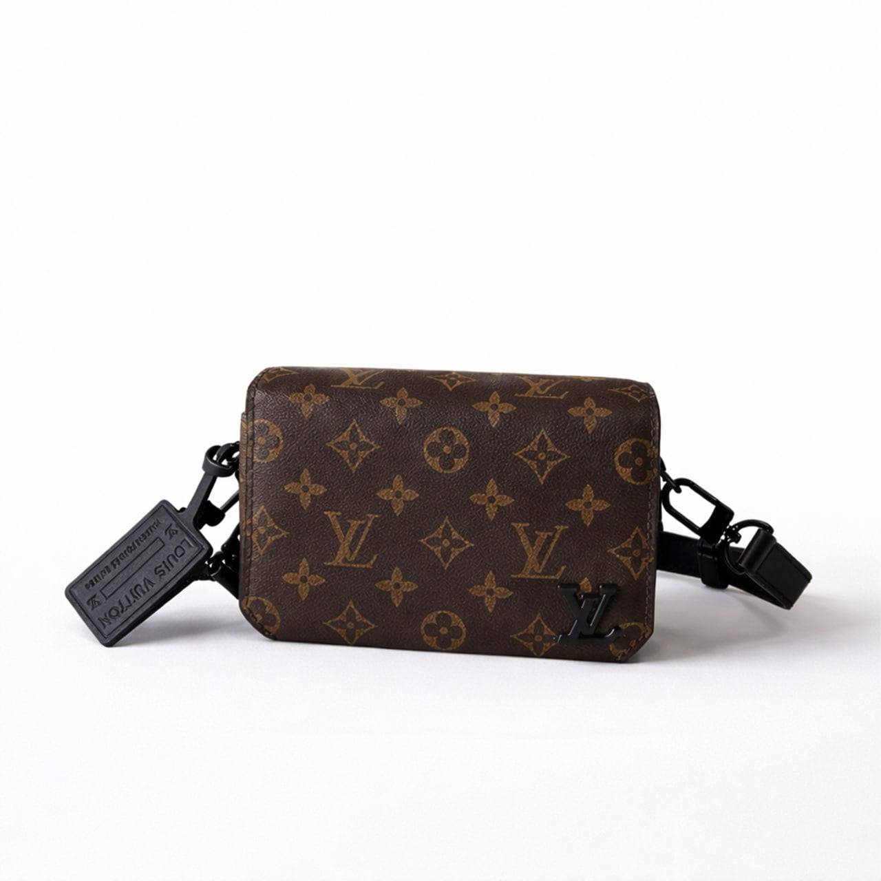 Monogram Eclipse Mini Crossbody Bag – Black Hardware