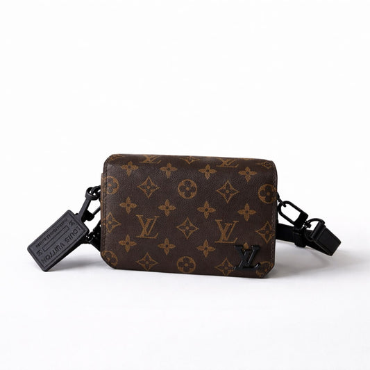 Monogram Eclipse Mini Crossbody Bag – Black Hardware