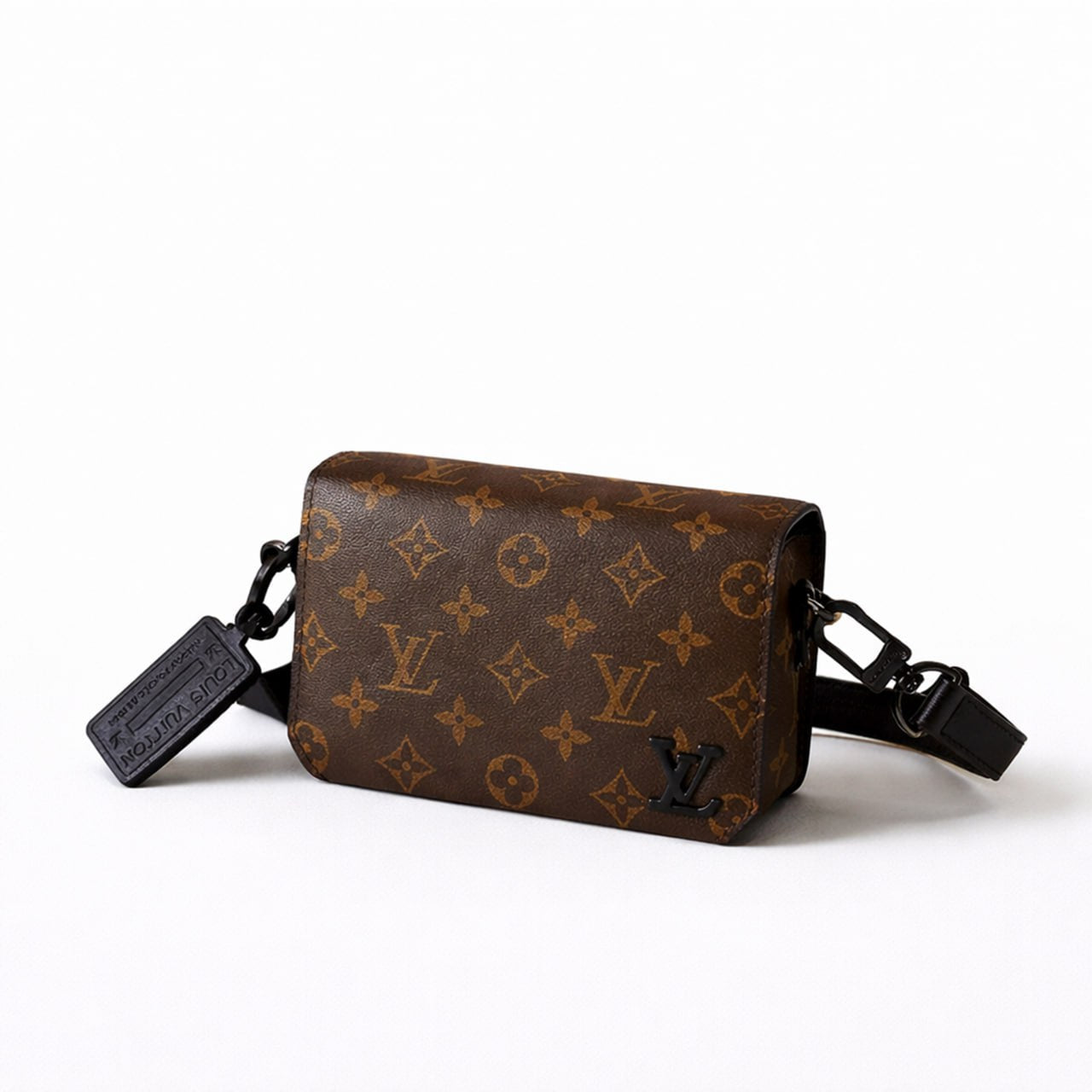 Monogram Eclipse Mini Crossbody Bag – Black Hardware