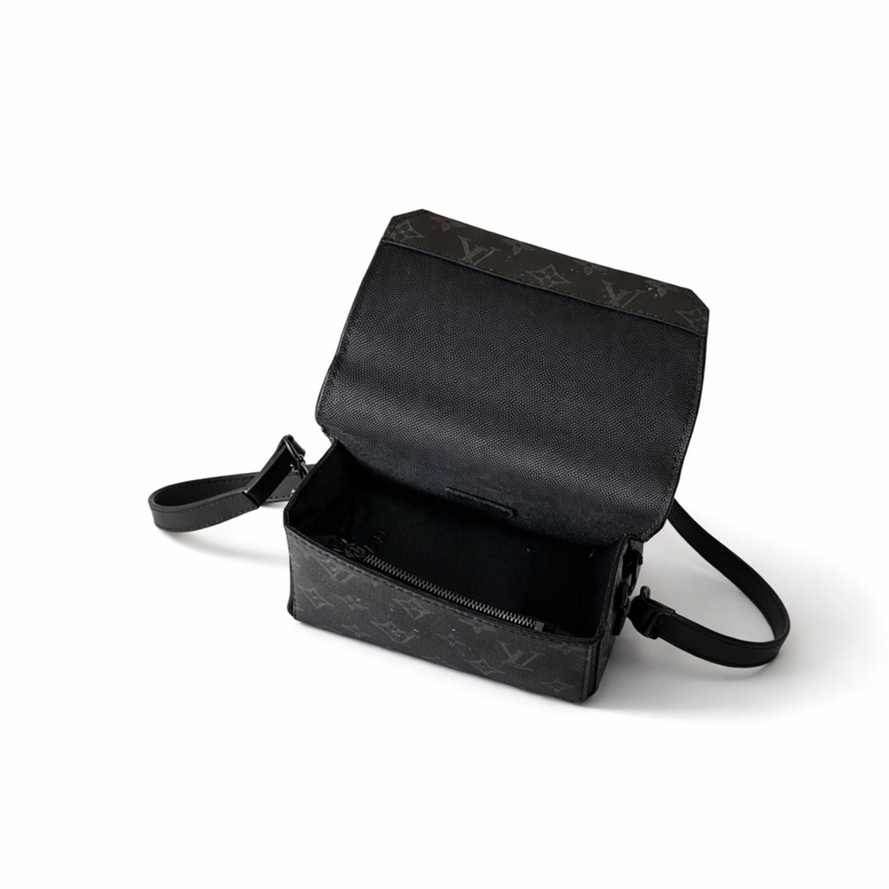 Monogram Eclipse Mini Messenger Bag – Black Hardware