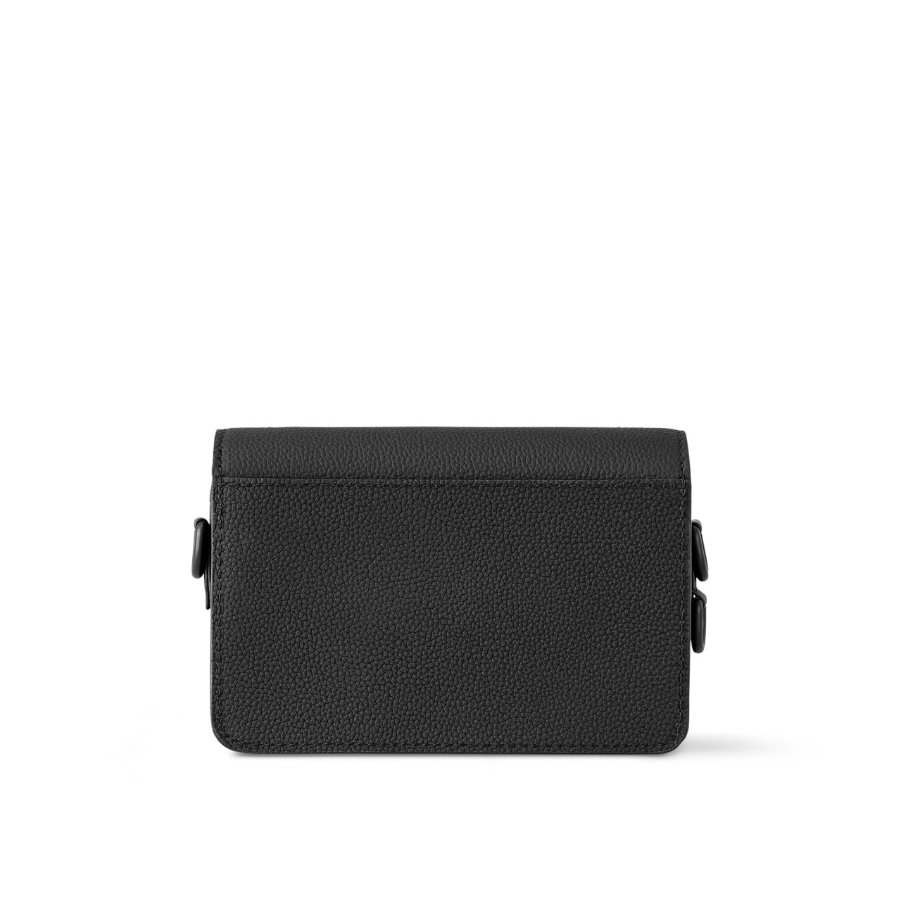 Fastline Messenger Bag | Black Taurillon Leather